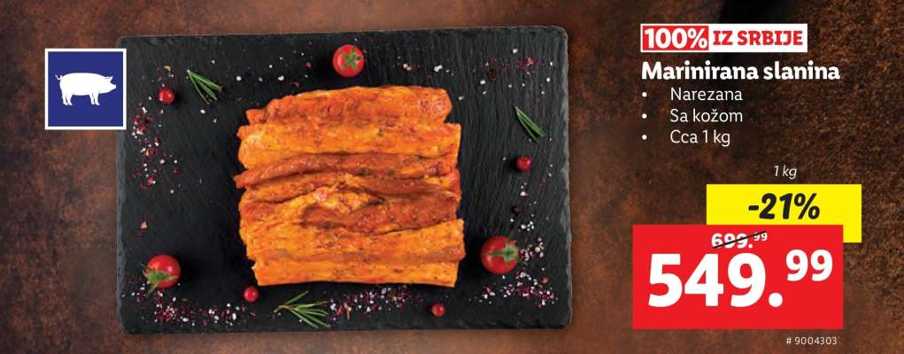 Marinirana slanina