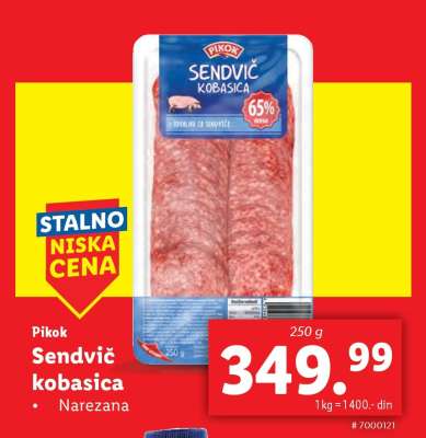 SENDVIČ KOBASICA