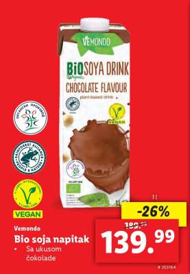 Vemondo Bio soja napitak