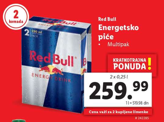 Red Bull energetsko piće