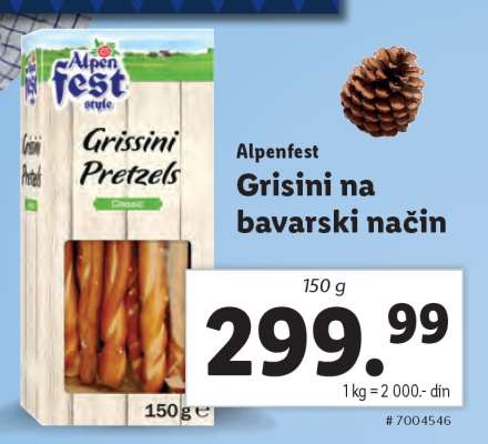 Grisini na bavarski način