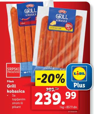 Pikok Grill kobasica