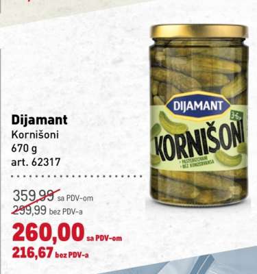 Dijamant kornišoni
