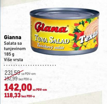 Gianna Tuna Salad