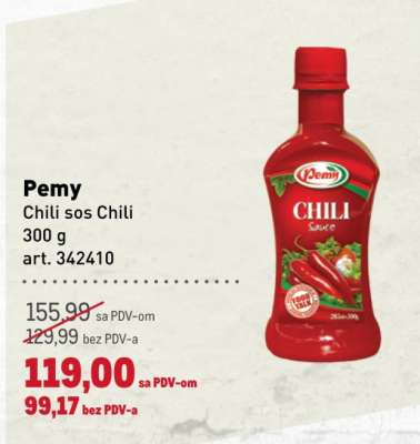 Pemy Chili sos Chili