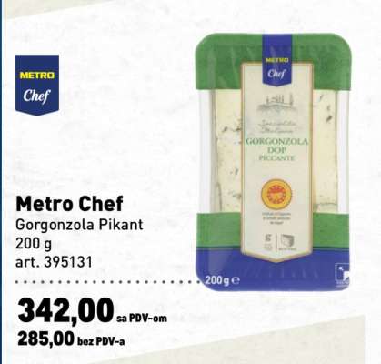 Metro Chef Gorgonzola pikant