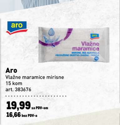 Aro Vlažne maramice mirisne