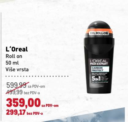 L'Oreal Roll on 50 ml