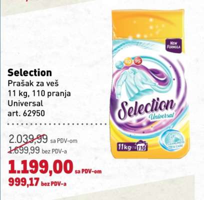 Selection Prašak za veš