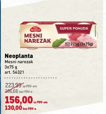 Neoplanta Mesni narezak