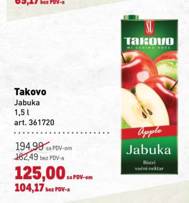 Takovo Jabuka