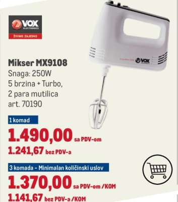 Mikser MX9108