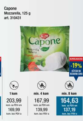 Capone Mozzarella