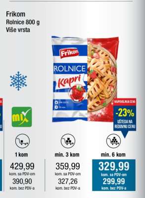 Frikom Rolnice 800 g