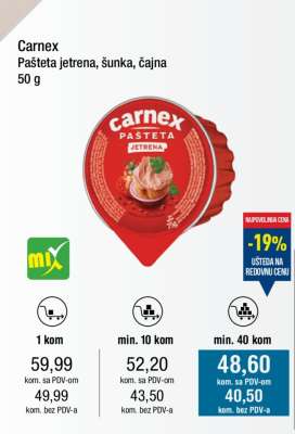 CARNEX PAŠTETA