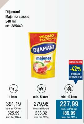 DIJAMANT MAJONEZ Classic
