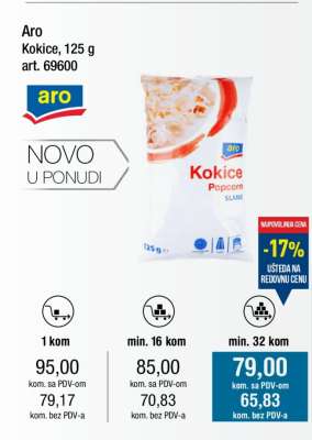 Aro Kokice, 125 g