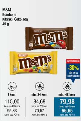 M&M BOMBONE