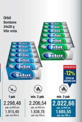 ORBIT BOMBONE