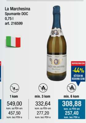 La Marchesina Spumante DOC