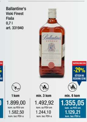 Ballantine‘s Viski Finest