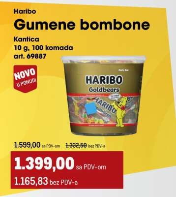 HARIBO GUMENE BOMBONE