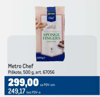 Metro Chef Piškote
