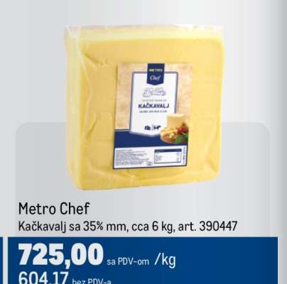 Metro Chef Kačkavalj