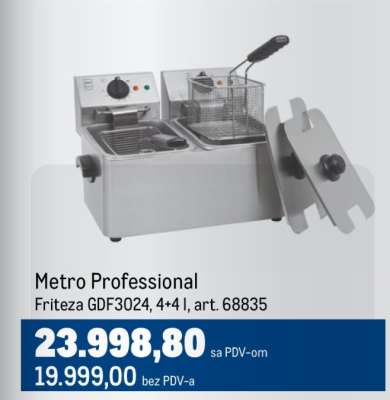 Metro Professional Friteza GDF3024