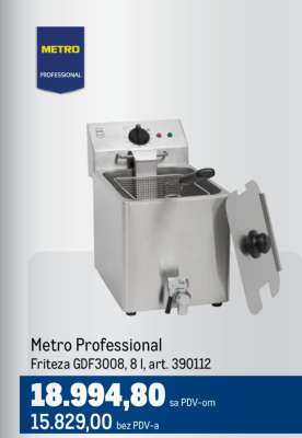 Metro Professional Friteza GDF3008