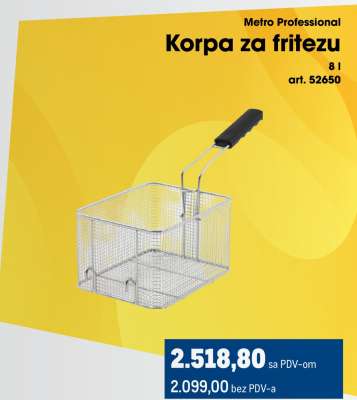 Korpa za fritezu