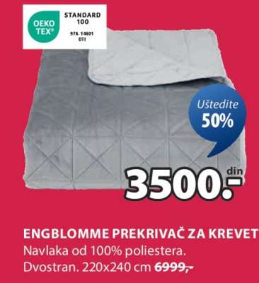 ENGBLOMME PREKRIVAČ ZA KREVET