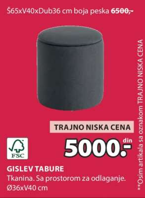 GISLEV TABURE