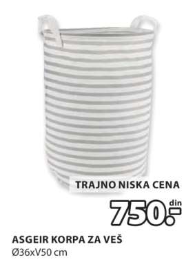 ASGEIR KORPA ZA VEŠ