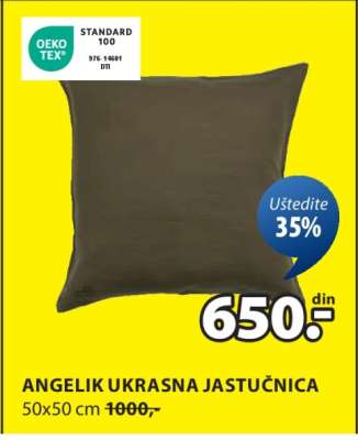 ANGELIK UKRASNA JASTUČNICA