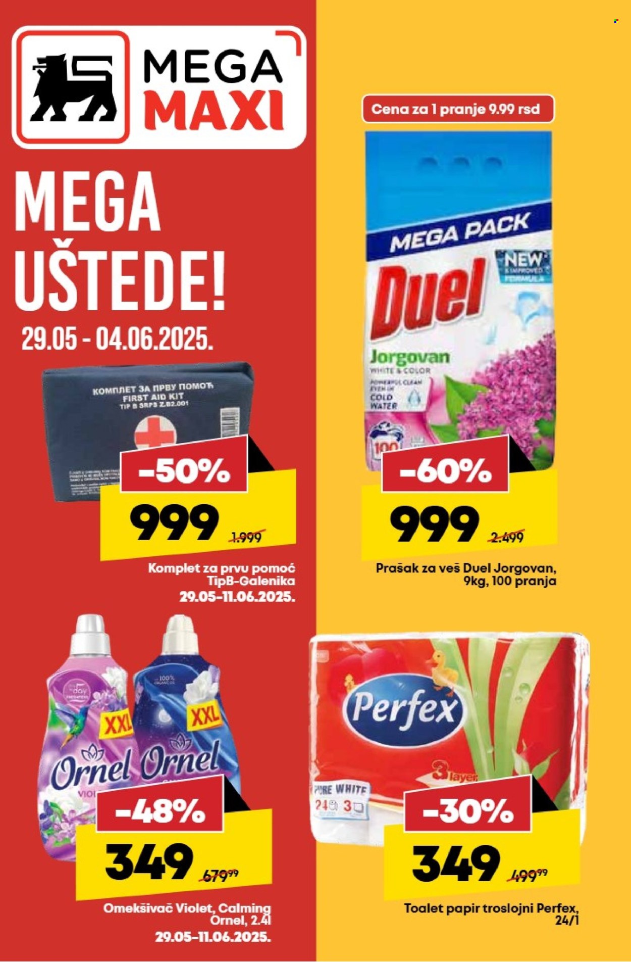 Mega Maxi katalog - 29.05.2025 - 04.06.2025. Stranica 1