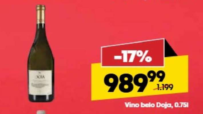 Víno belo Doja, 0.75l