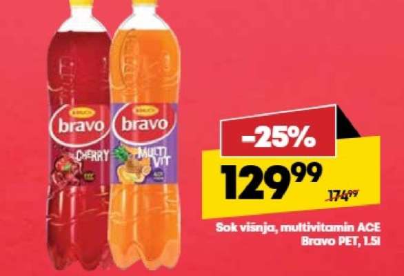 Bravo PET, 1.5l
