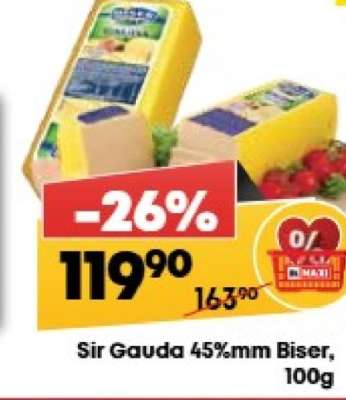 Sir Gauda 45%mm Biser, 100g