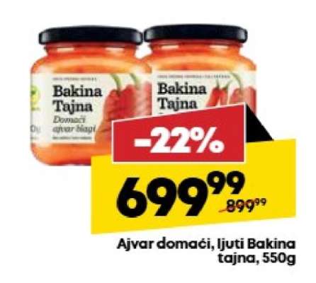Ajvar domaći, ljuti Bakina tajna