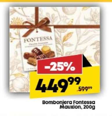Bombonjera Fontessa Mauxion, 200g