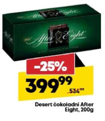Desert čokoladni After Eight, 200g