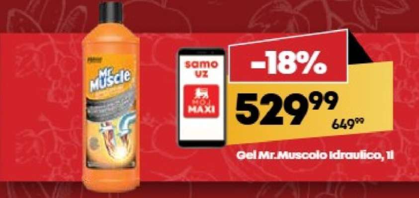 Gel Mr.Muscolo idraulico, 1l