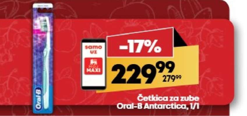 Četkica za zube Oral-B Antarctica, 1/1