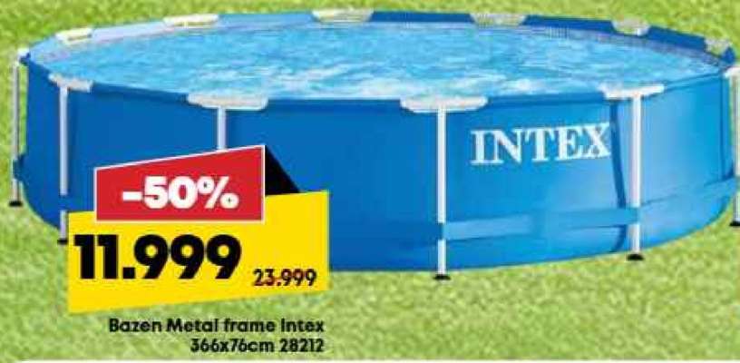 Bazen Metal frame Intex