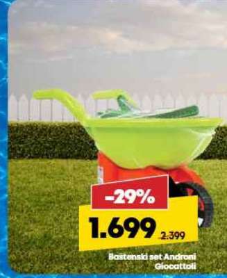 Baštenski set Androni Giocattoli