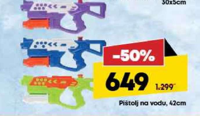 Pištolj na vodu, 42cm