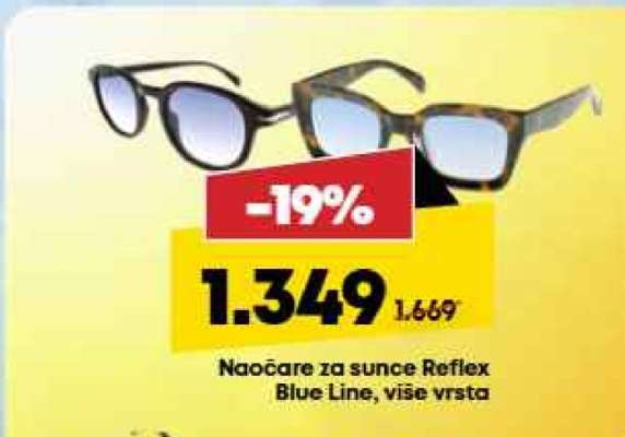 Naočare za sunce Reflex Blue Line, više vrsta