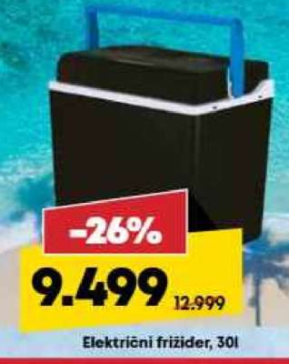 Elektrický frizider, 30l
