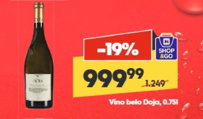 Víno belo Doja, 0.75l